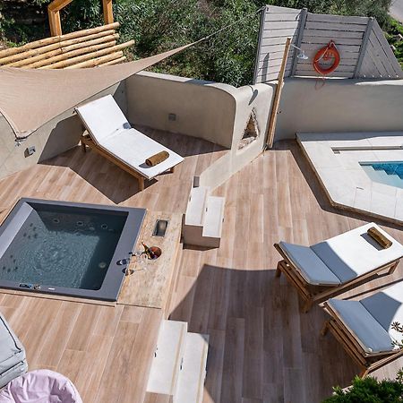 Verekinthos Villas - Pool, Hot Tub, Bbq, Kids Playground, Stunning Mountain Views Yerolakkos Bagian luar foto